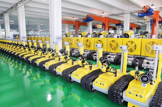 Elektrische en diesel brandbestrijdingsrobot prijs China Factory