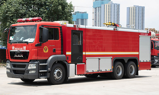 MAN Zware industriële brandweer Truck Brandweermotor Speciaal voertuig Prijs China Factory