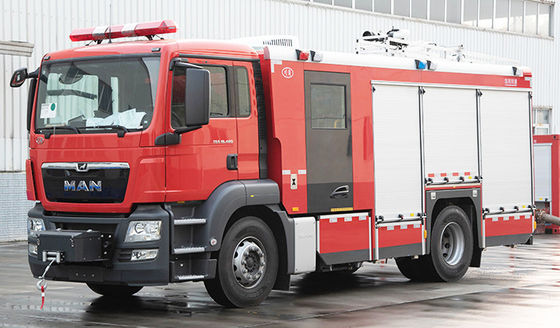 MAN 4T Kleine water schuim tank brandweermotor gespecialiseerde voertuigprijs China Manufacturer