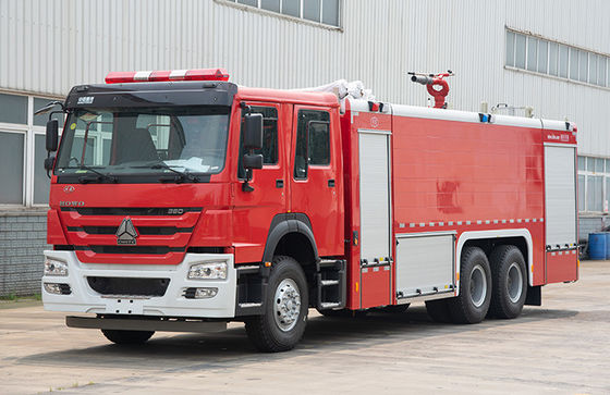 Sinotruk HOWO 16T Industrieel brandweerwagen Brandbestrijding Truck Goedkwaliteit Speciaal voertuig China Manufacturer